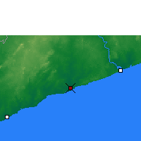 Nearby Forecast Locations - San-Pédro - Map