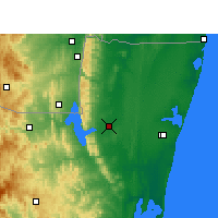 Nearby Forecast Locations - Makatini - Map