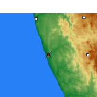 Nearby Forecast Locations - Koingnaas - Map