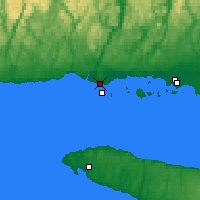Nearby Forecast Locations - Mingan - Map