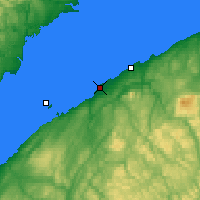 Nearby Forecast Locations - Pointe-au-Père - Map