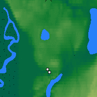 Nearby Forecast Locations - Trail Valley - Map