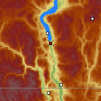 Nearby Forecast Locations - Penticton - Map