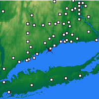 Nearby Forecast Locations - Bridgeport - Map