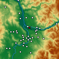 Nearby Forecast Locations - Portland - Map