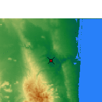 Nearby Forecast Locations - Soto la Marina - Map
