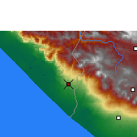 Nearby Forecast Locations - Tapachula - Map