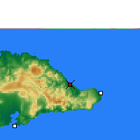 Nearby Forecast Locations - Baracoa - Map