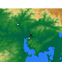 Nearby Forecast Locations - Porto Alegre - Map
