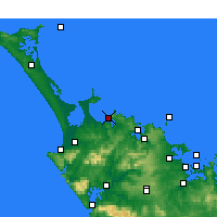 Nearby Forecast Locations - Mangōnui - Map