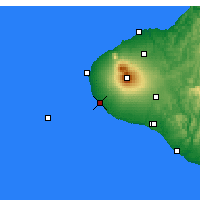 Nearby Forecast Locations - Ōpunake - Map