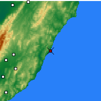 Nearby Forecast Locations - Castlepoint - Map