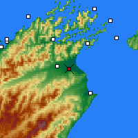Nearby Forecast Locations - Blenheim - Map