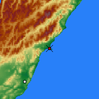 Nearby Forecast Locations - Kaikōura - Map