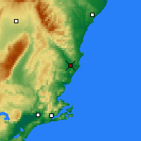 Nearby Forecast Locations - Palmerston - Map
