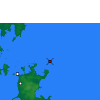 Nearby Forecast Locations - North East Island - Map