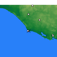 Nearby Forecast Locations - Windy Harbour - Map