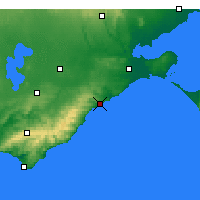 Nearby Forecast Locations - Aireys Inlet - Map