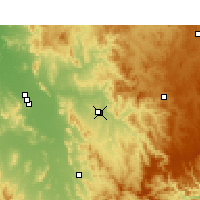 Nearby Forecast Locations - Tamworth - Map