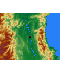 Nearby Forecast Locations - Tuguegarao - Map