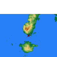 Nearby Forecast Locations - Zamboanga - Map