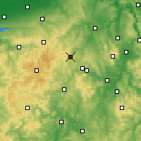 Nearby Forecast Locations - Korbach - Map