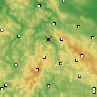 Nearby Forecast Locations - Bad Salzungen - Map
