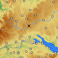 Nearby Forecast Locations - Tuttlingen - Map