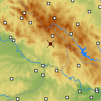 Nearby Forecast Locations - Freyung - Map