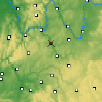 Nearby Forecast Locations - Tauberbischofsheim - Map