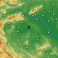 Nearby Forecast Locations - Pisarovina - Map