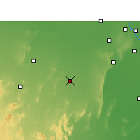 Nearby Forecast Locations - Bawal - Map