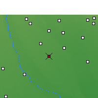 Nearby Forecast Locations - Chandausi - Map