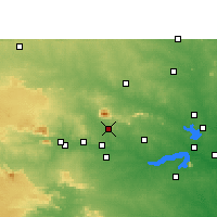 Nearby Forecast Locations - Gomoh - Map