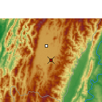 Nearby Forecast Locations - Kakching - Map