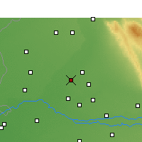 Nearby Forecast Locations - Kapurthala - Map