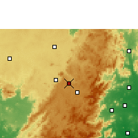 Nearby Forecast Locations - Koraput - Map