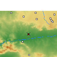 Nearby Forecast Locations - Manawar - Map