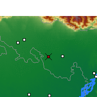 Nearby Forecast Locations - Mathabhanga - Map