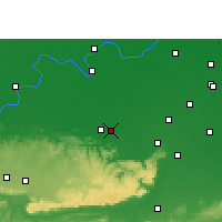 Nearby Forecast Locations - Mohania - Map