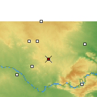 Nearby Forecast Locations - Nagarkurnool - Map