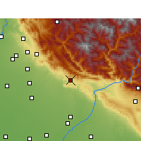 Nearby Forecast Locations - Nahan - Map