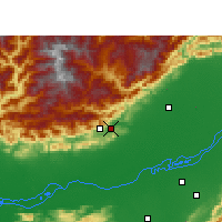 Nearby Forecast Locations - Naharlagun - Map