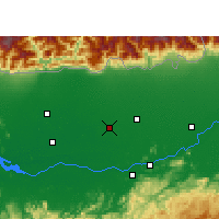 Nearby Forecast Locations - Nalbari - Map