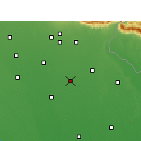 Nearby Forecast Locations - Nawabganj - Map