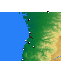 Nearby Forecast Locations - Pardi - Map