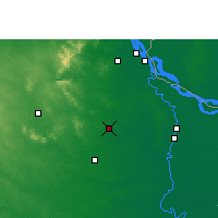 Nearby Forecast Locations - Rampurhat - Map