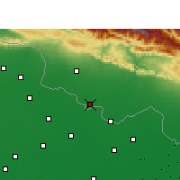 Nearby Forecast Locations - Raxaul - Map