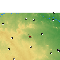 Nearby Forecast Locations - Sircilla - Map