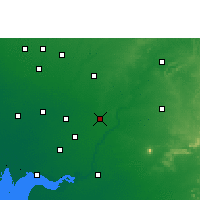 Nearby Forecast Locations - Umreth - Map